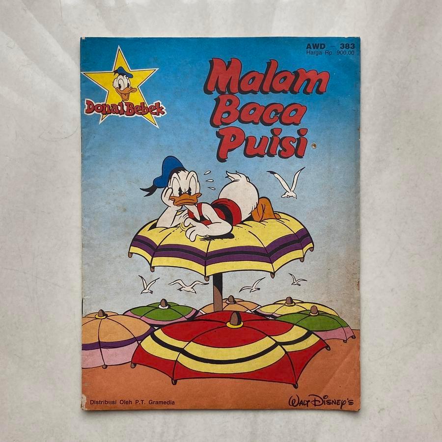 Komik Langka Donal Bebek Malam Baca Puisi #383