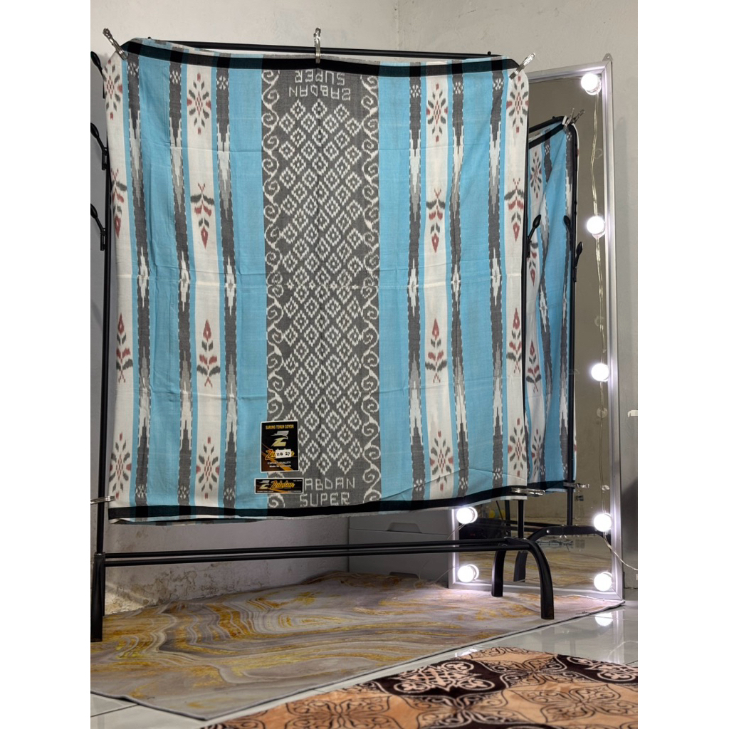 [SARUNG GOYOR ATBM/JAHIT TENGAH MOTIF SUTERA] <<Brand Zabdan Super>>