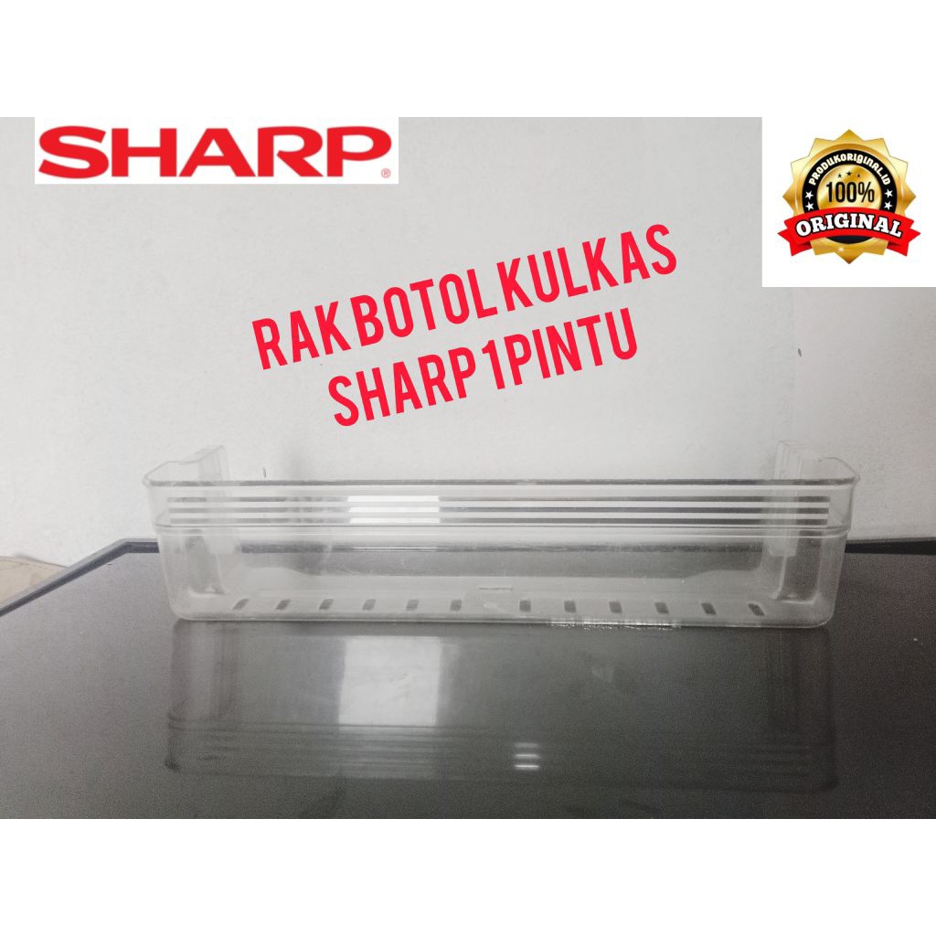 RAK BOTOL BESAR PINTU KULKAS SHARP 1 PINTU