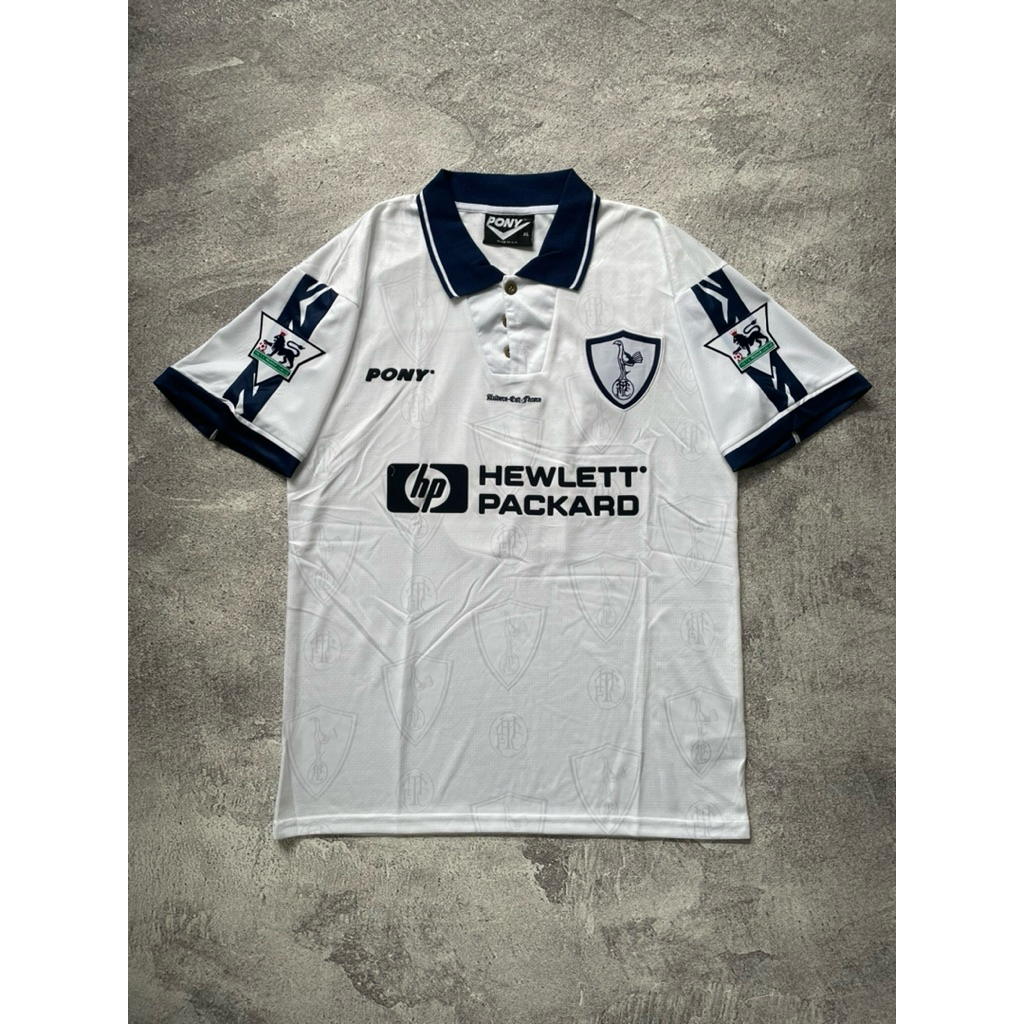 Jersey Retro Tottenham Hotspur 1995 1996 Sheringham Vintage Block Core Rare