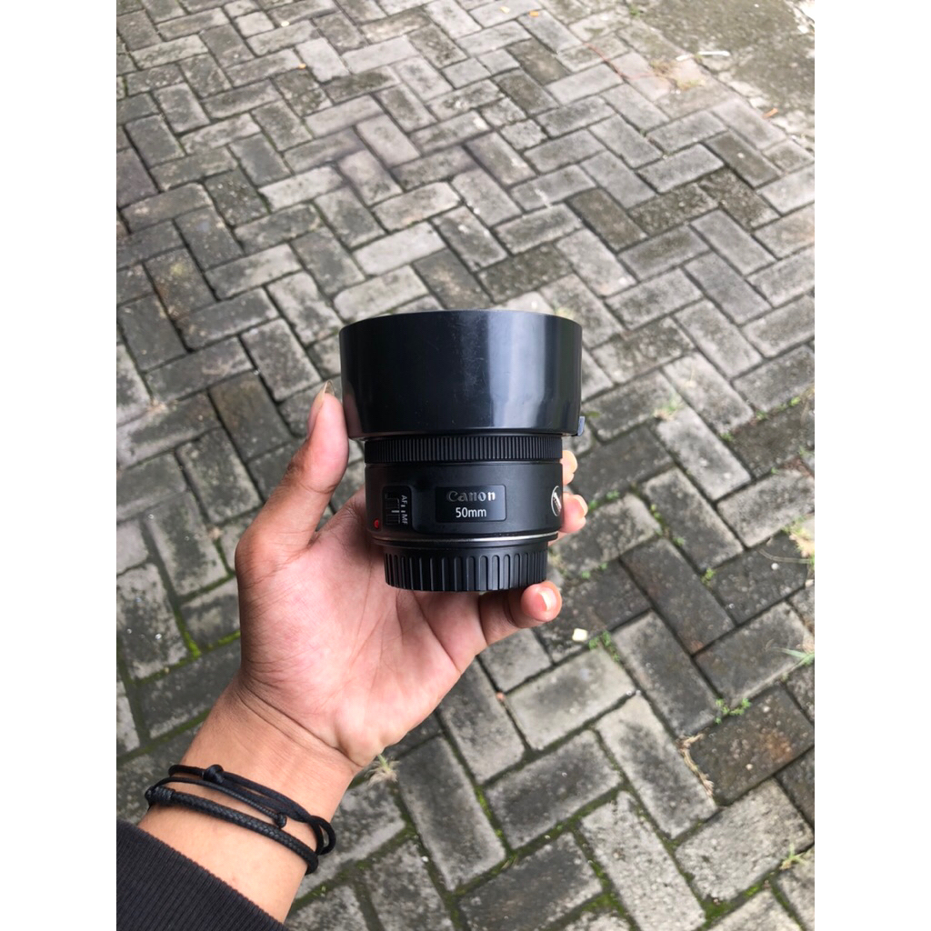 LENSA FIX CANON 50MM STM