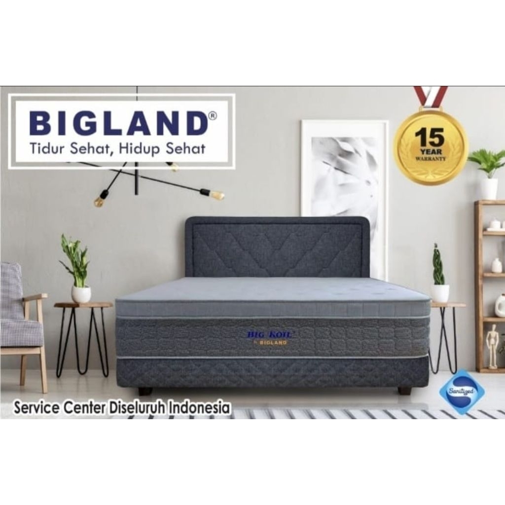 (Free Ongkir) Pocket Springbed Big Koil by Bigland Type Delight 180x200 cm