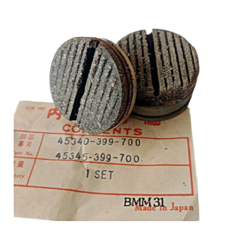 Kampas Rem kanvas Disc Pad cakram depan Honda GL 100 GL100 GL 125 Disped dispad - Japan