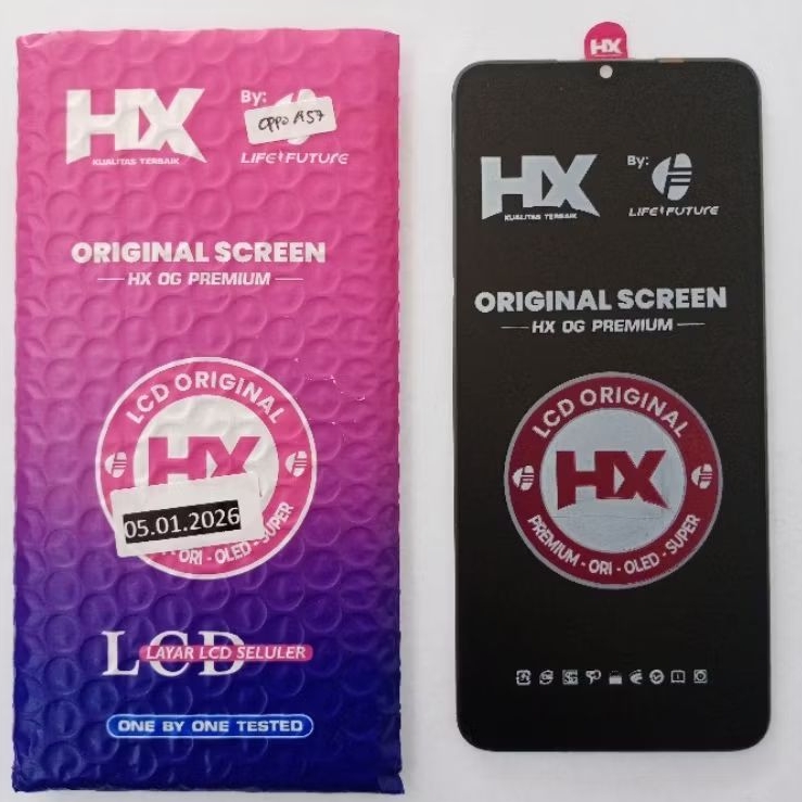 LCD Oppo A57 A17 A77s A17k A18 A785G Hx Segel