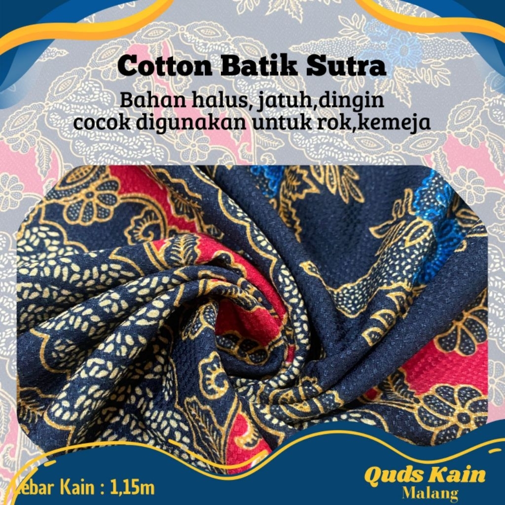 Kain Batik Silk | Kain Batik Sutra Motif 30