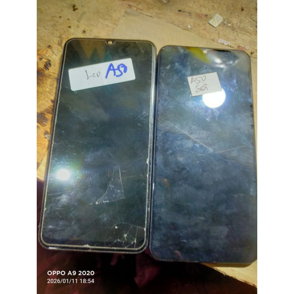 FRAME TATAKAN LCD  SAMSUNG A50 ORIGINAL COPOTAN