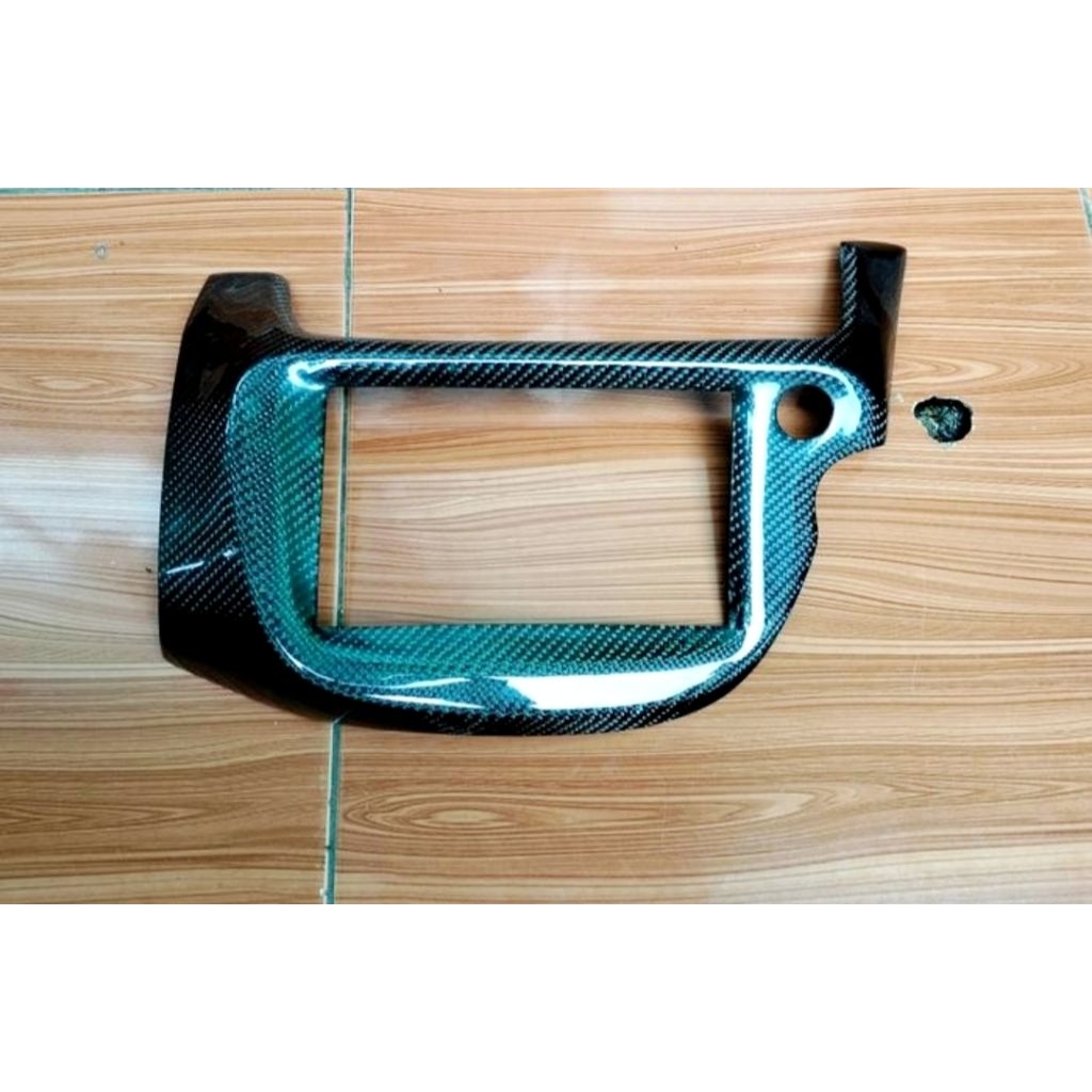 Cover Panel HeadUnit Honda Jazz Ge8 Carbon Kevlar