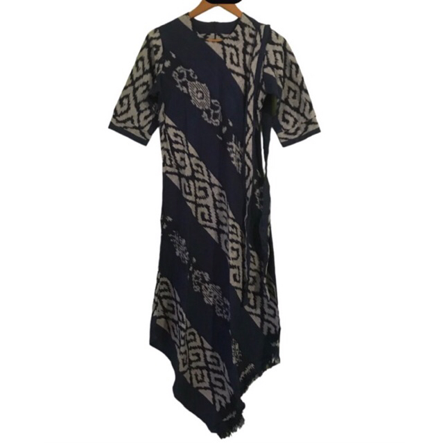 PRELOVED DRESS TENUN NAVY