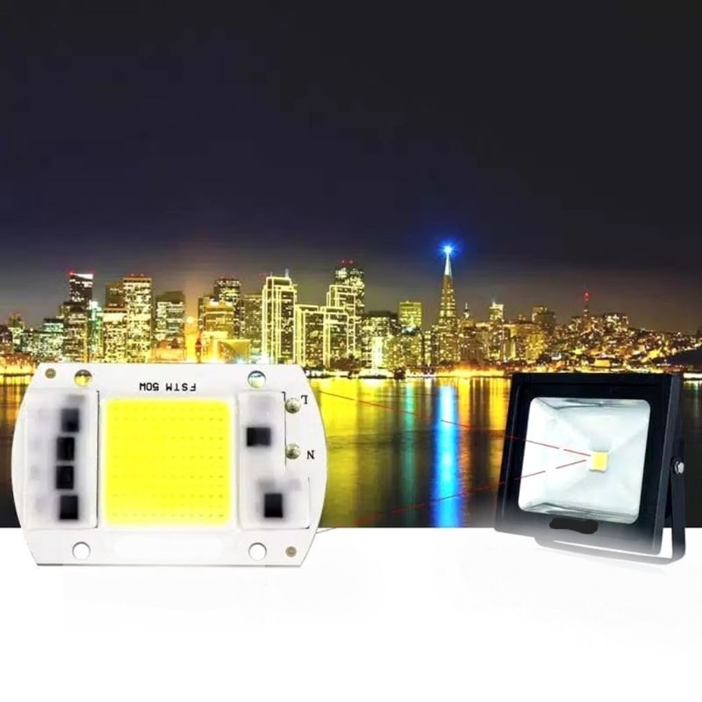 LED COB 50WATT 220VOLT / HIGH POWER LED 220V 50W