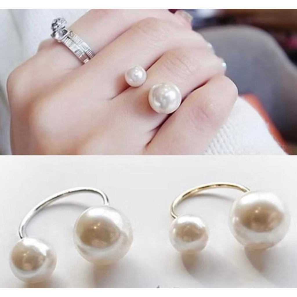 Cincin model mutiara