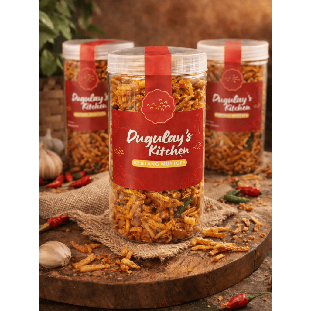 Kentang Mustofa Kacang (Toples 1000ml,300gr)