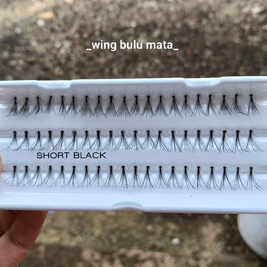 Bulu mata palsu Tanam Flare 60 helai halus dan lembut eyelash