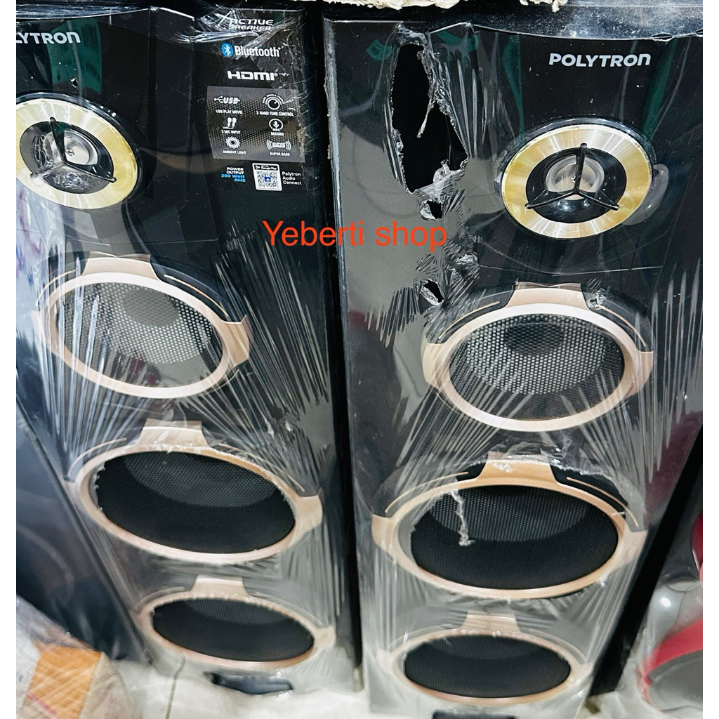 Speaker Aktif Polytron 8in black