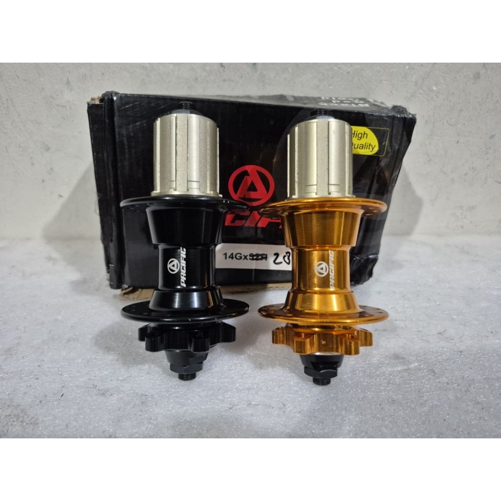 Freehub Pasific Bearing 28 hole discbrake suara jangkrik hub freehub sepeda mtb sepeda lipat federal