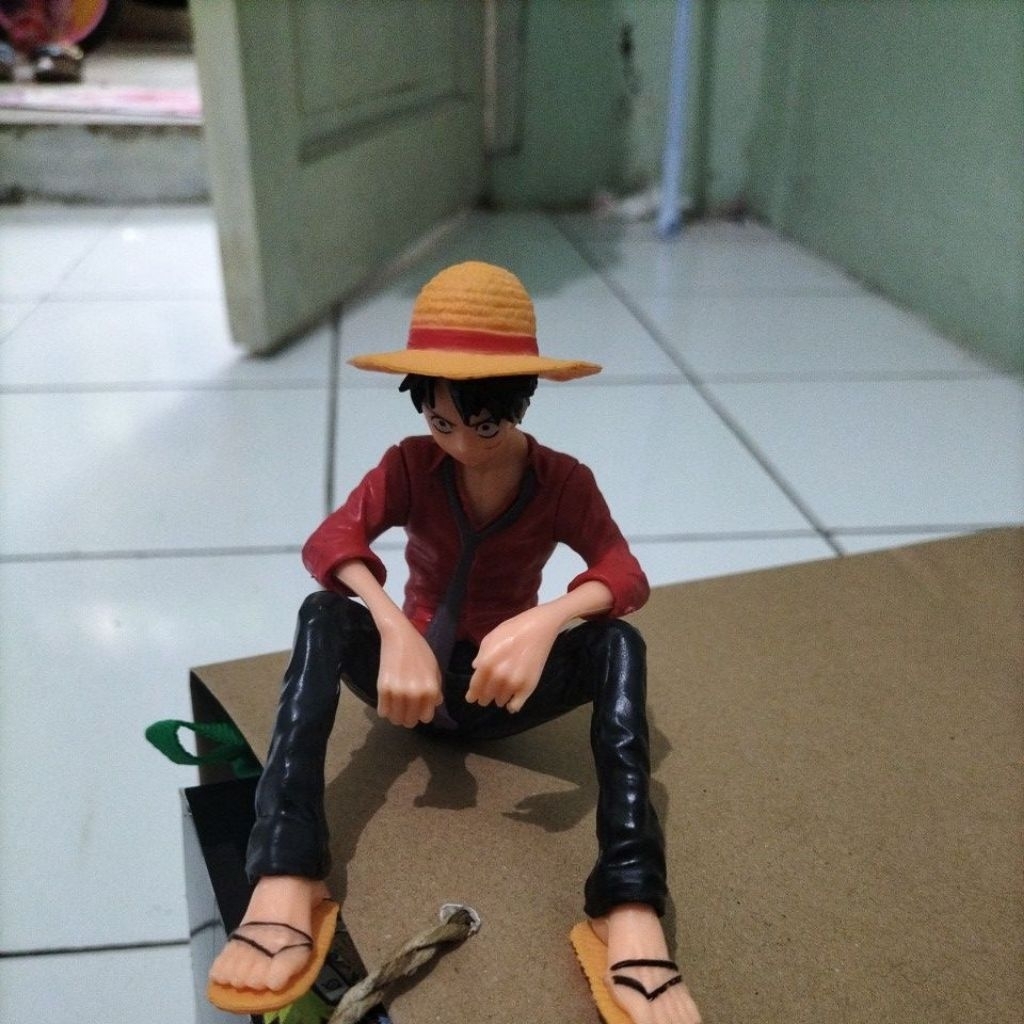 miniatur Luffy one piece