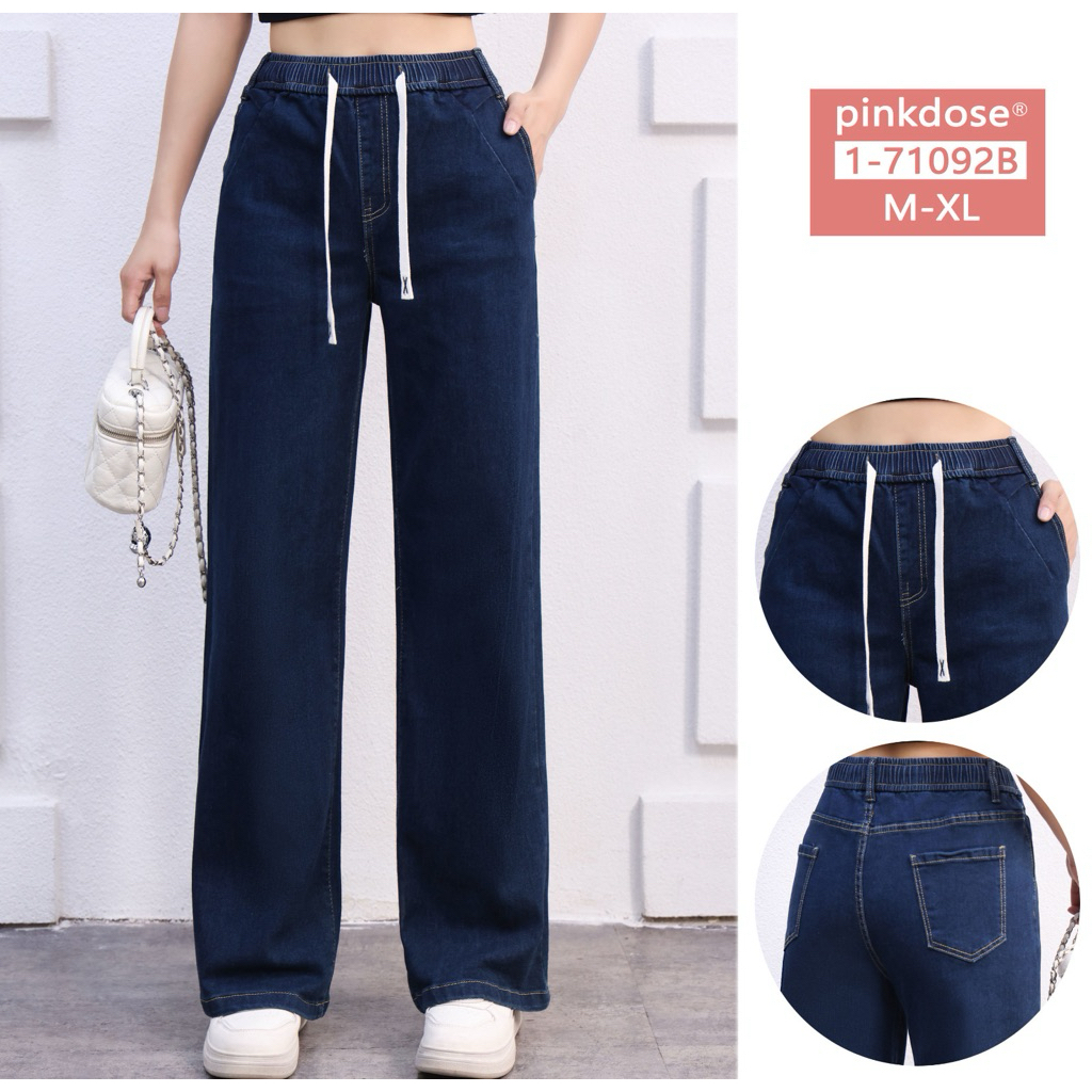 PINKDOSE Celana Kulot Pinggang Karet