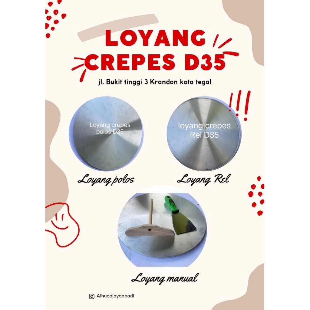 loyang crepes D35