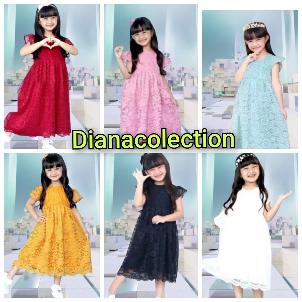 kebaya brokat anak paud dan TK untuk acara pesta atau wisuda