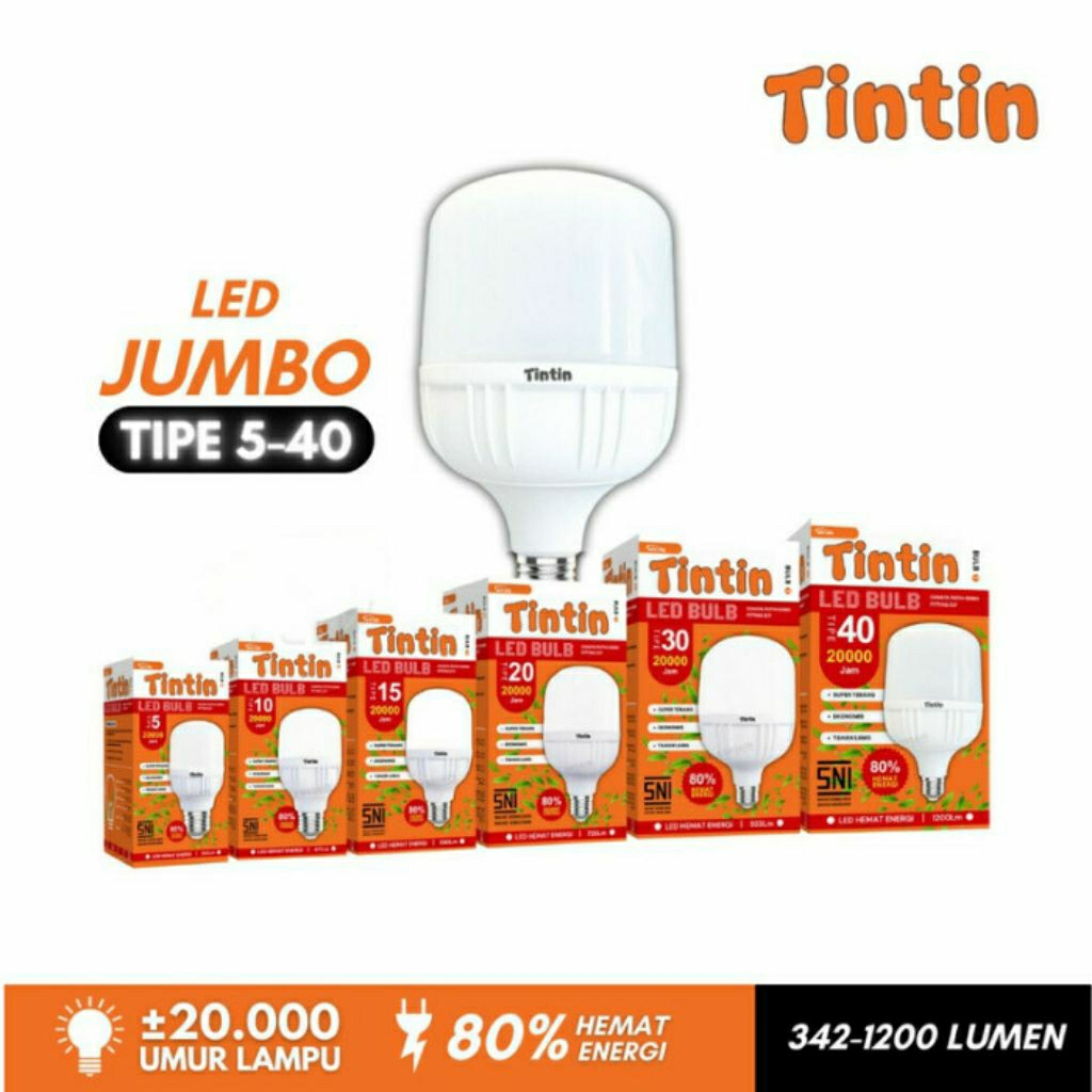 Lampu LED Tintin