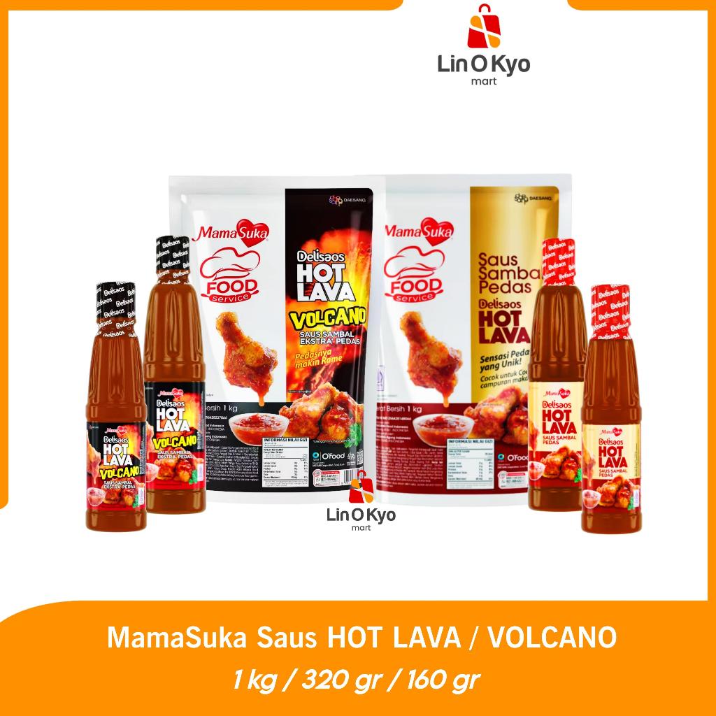 MAMASUKA Saus Hot Lava/Hot Lava Volcano