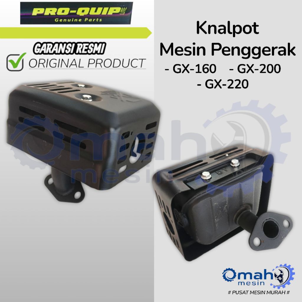 Knalpot GX 160 GX 200 GX 220 / Knalpot Mesin Penggerak GX160 (5,5 HP) GX200 (6,5 HP) GX220 (7 HP)