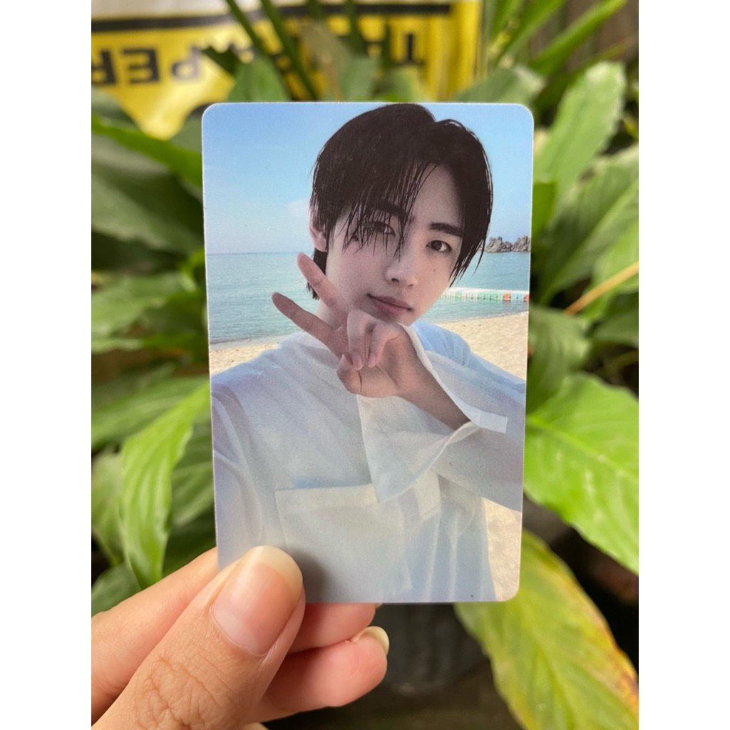 Photocard Official Sunghoon Enhypen Lucky Draw Event M2U Dimension Dilemma Bahan PVC