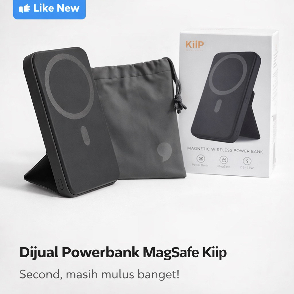 [second] Kiip wireless powerbank magsafe EW56