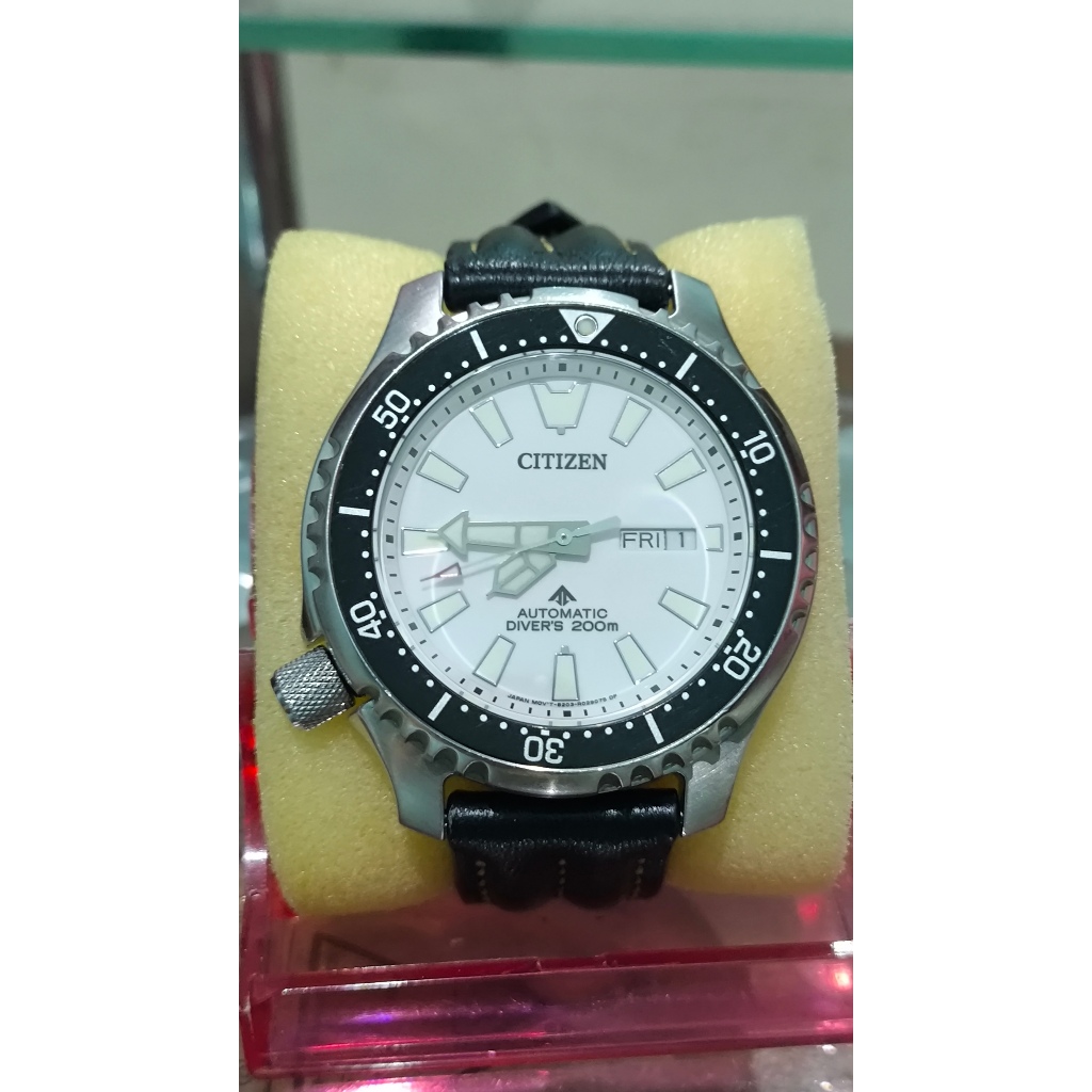 Citizen Promaster Fugu NY0118-11A Diver Kaca Sapphire Mulus Cakep Fullset