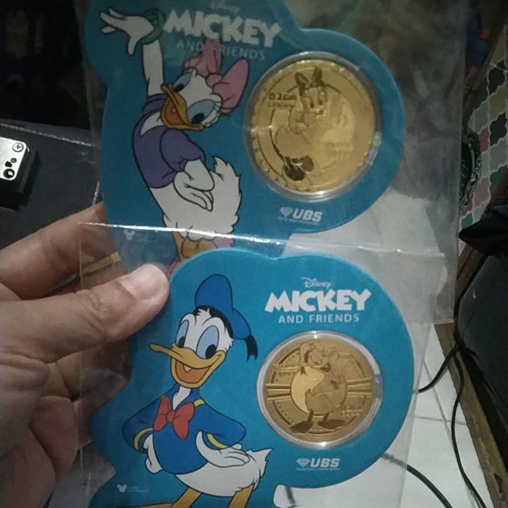 UBS Disney angpao LM 0.2gr Donald desy