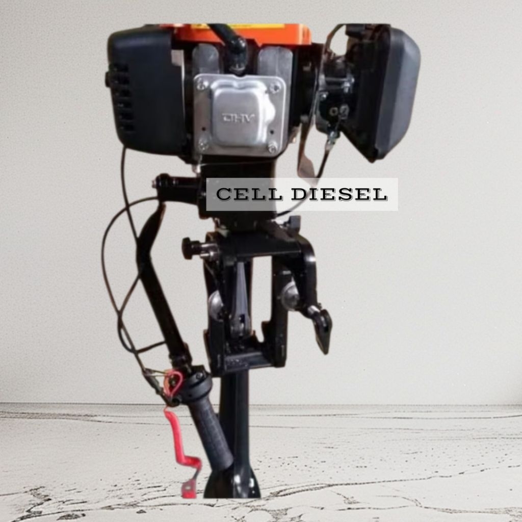 MESIN TEMPEL OUTBOARD 4 PK / OUTBOARD MOTOR 5 HP NIKOSILEN 4 TAK