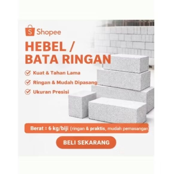 Hebel / Bata ringan