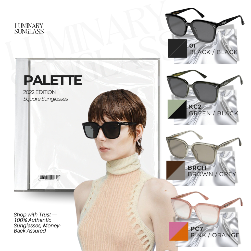 Kacamata Fashion Pria & Wanita | GM Palette Sunglasses | 100% ORIGINAL
