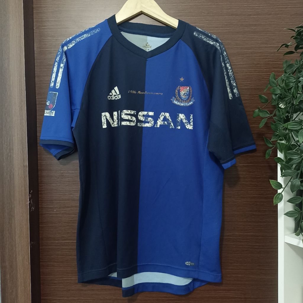 Kaos Jersey Bola Vintage VTG Adidas Japan League Yokohama F.Marinos Home 2002 Size L Original Authen