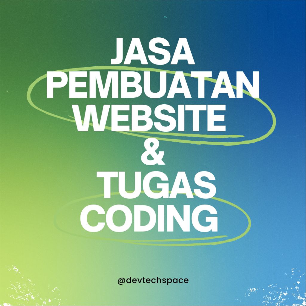 Jasa Pembuatan Website & Tugas Kuliah