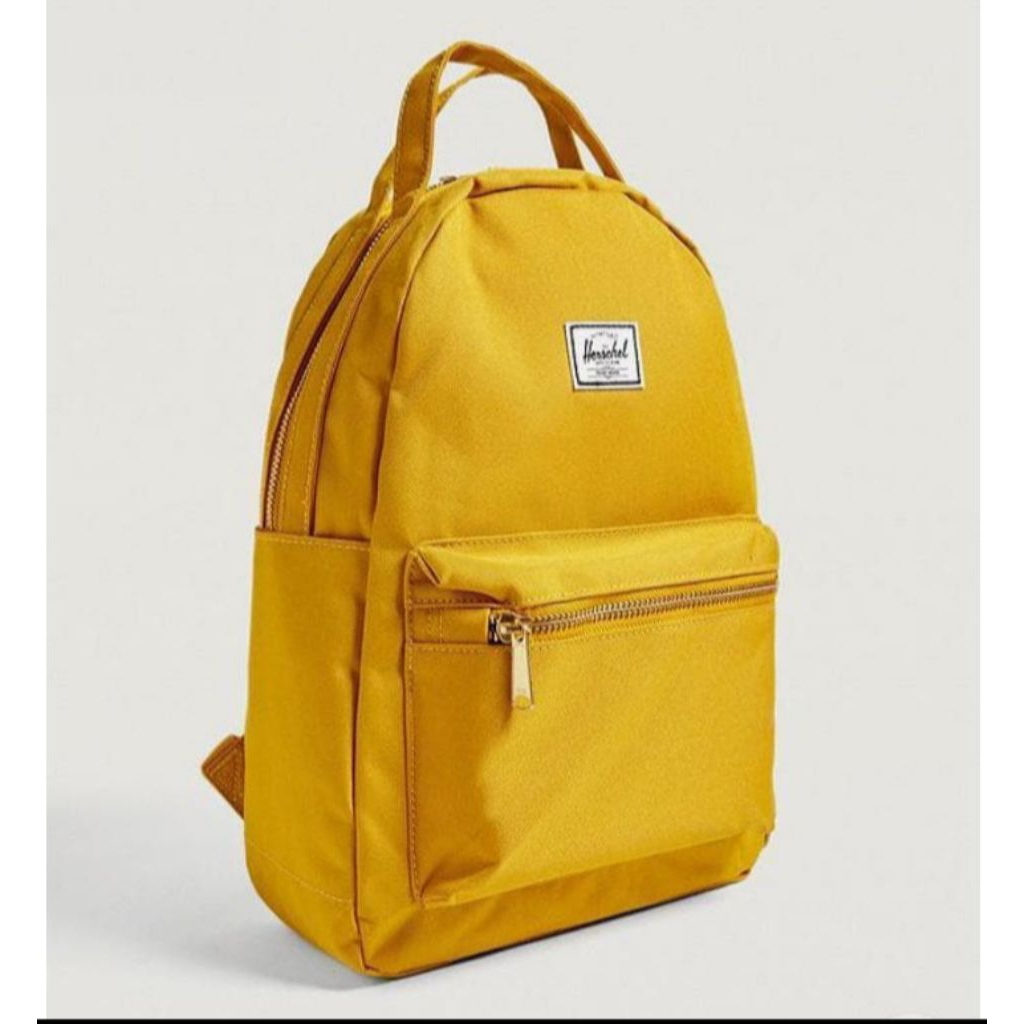 Tas Ransel Wanita D300 Kanvas dengan Desain Smile Korea