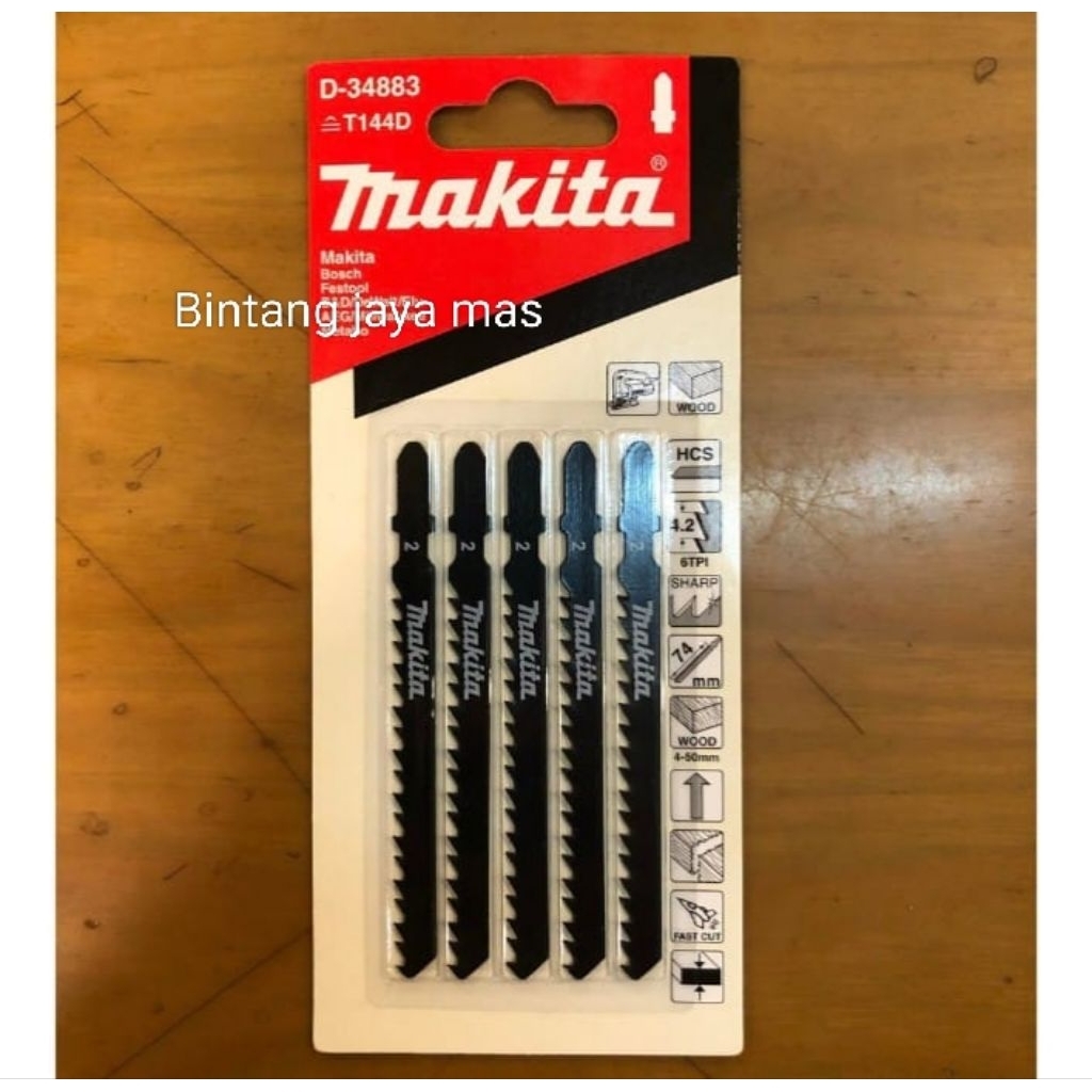 Mata JIGSAW kayu / Makita T144D