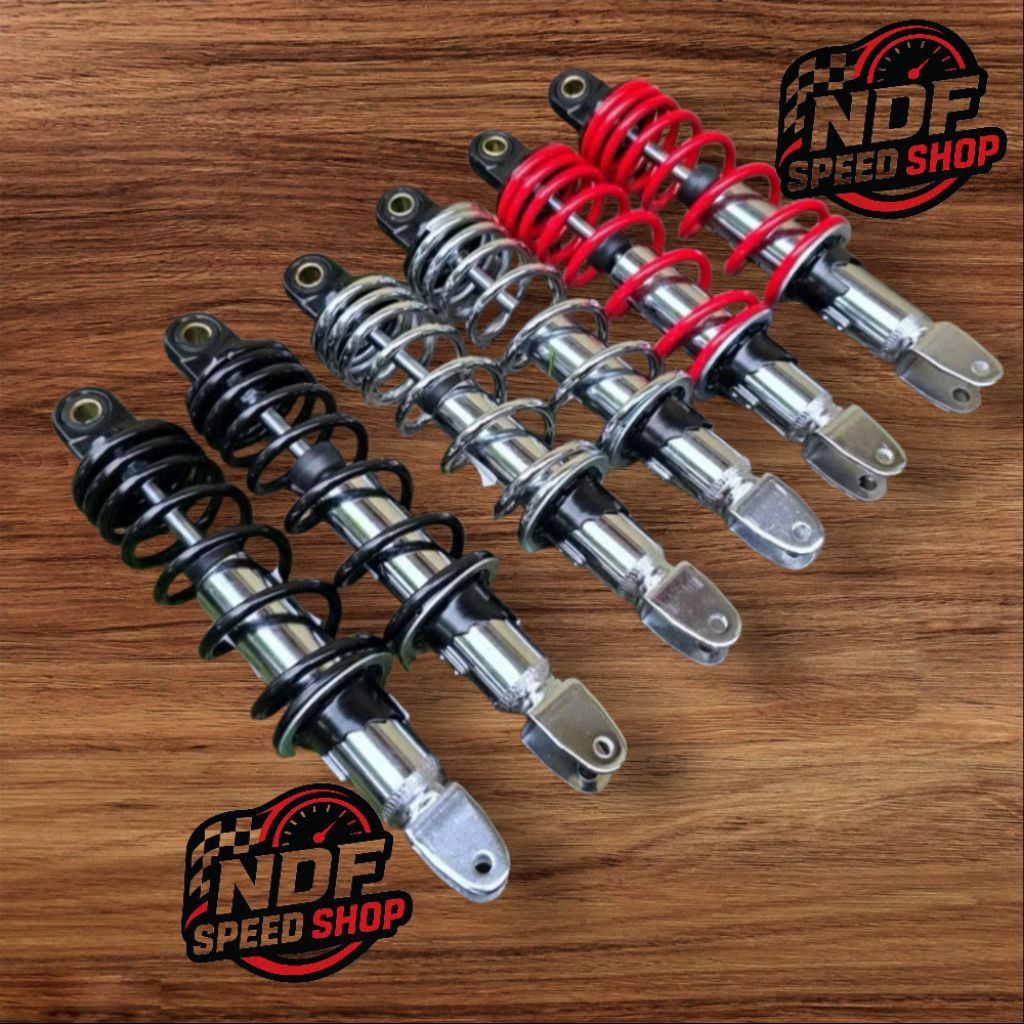 SHOCKBREAKER SEKOK SHOCK BELAKANG AEROX 155 NOUVO UKURAN 280MM TOPUPKRUM CHROME UKURAN 280 MM MATIC
