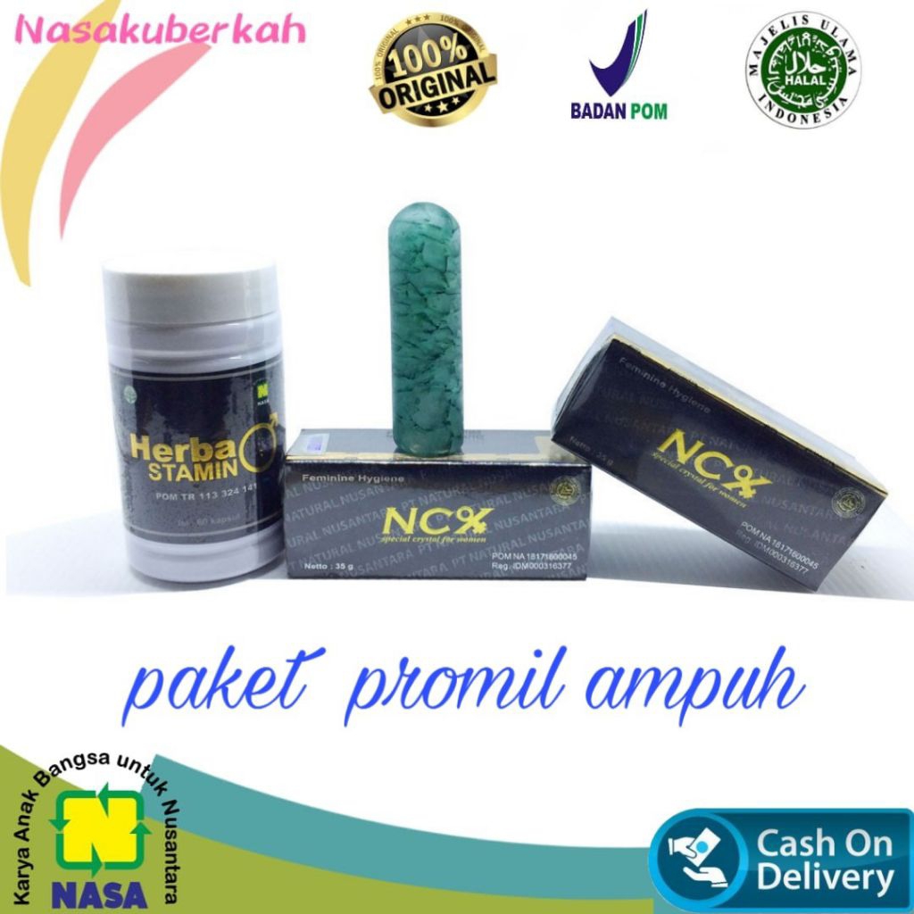 PAKET-PASUTRI/PROGRAM-HAMIL/CRYSTAL-X&HerbalStamina-Pria/Penyubur-Wanita&Pria