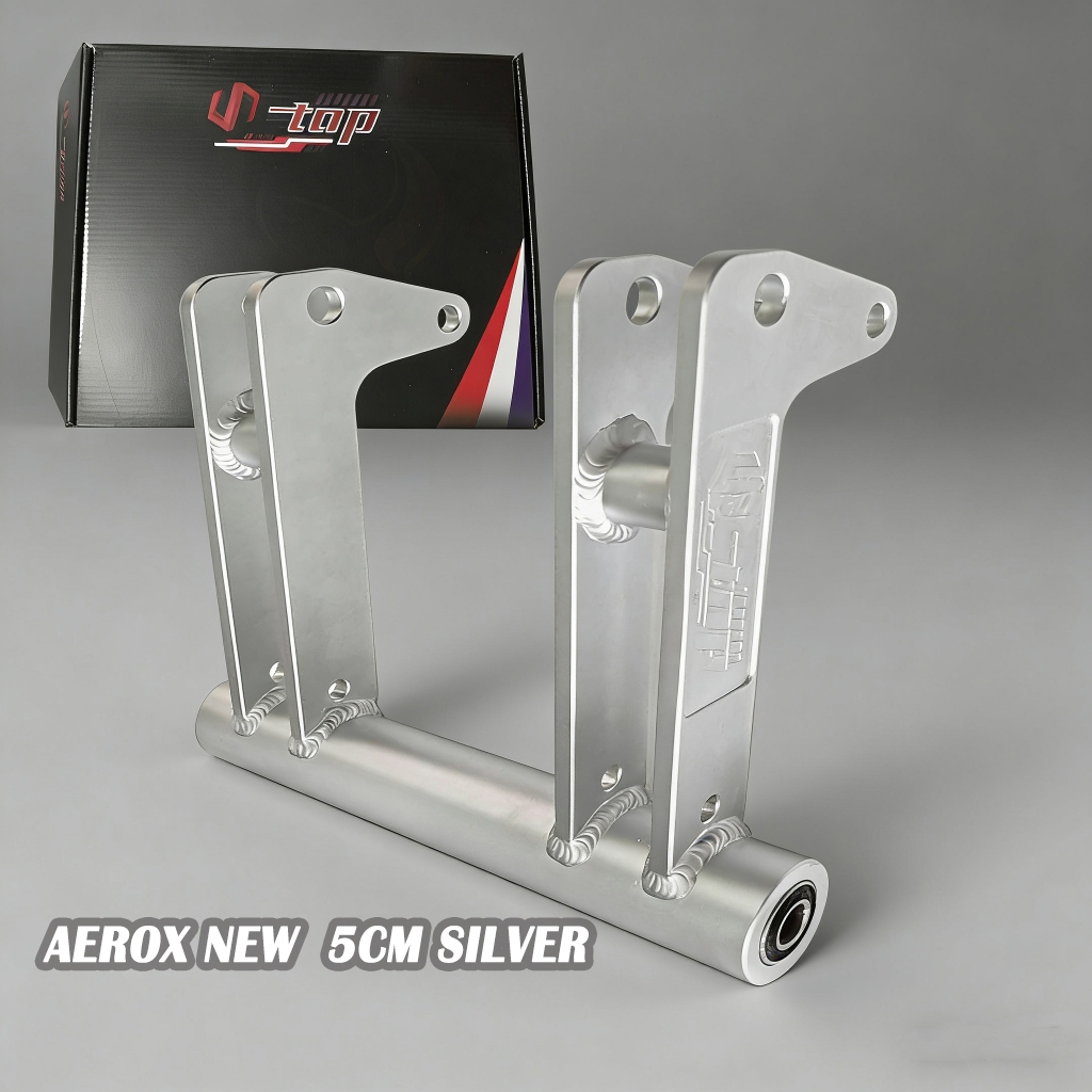 S-top Racing cnc ENGINE MOUNTING VRG AEROX NMAX NEW AEROX NEW  5CM SILVER