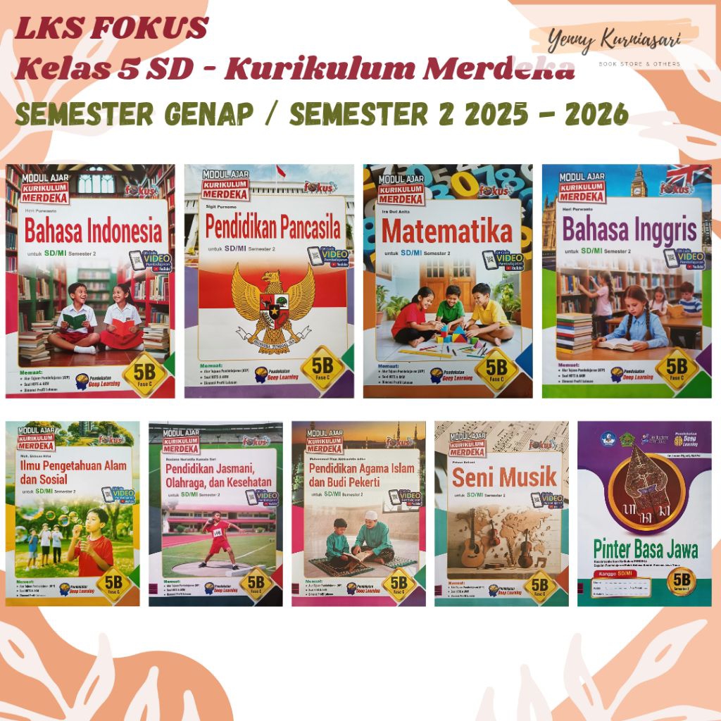 LKS Fokus Kurikulum Merdeka Kelas 5 SD