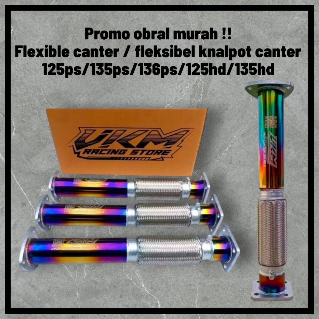 promo obral fleksibel suoz canter 125-135-136 / fleksibel knalpot canter vkm / fleksibel canter 125-