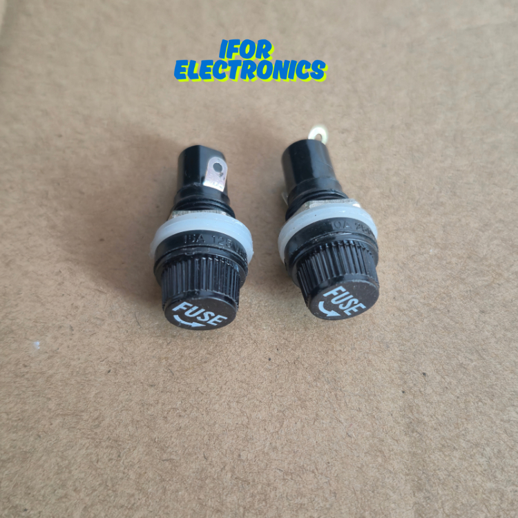 Fuse Holder Kecil Panel Box Rumah Tempat Sekring 5x20 mm Fuse Power Supply