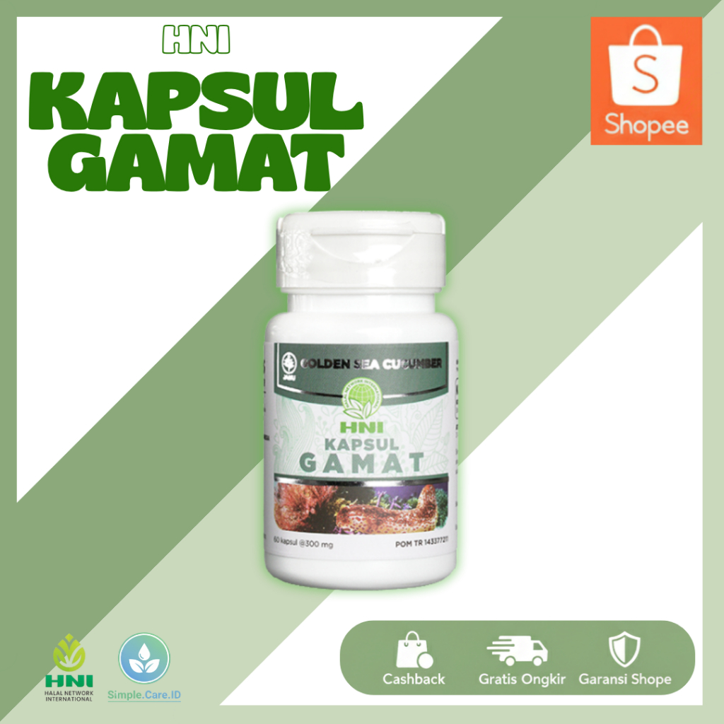 KAPSUL GAMAT 100% ORIGINAL HNI/HPAI