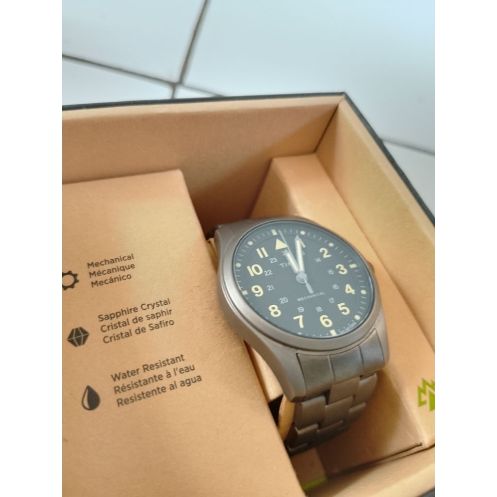 Timex Expedition North Mechanical Watch Second good condition. Rare