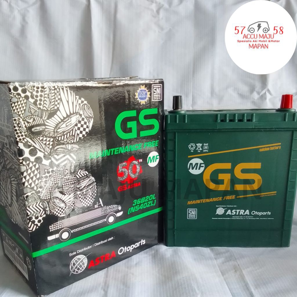 Aki GS MF NS40ZL Kering