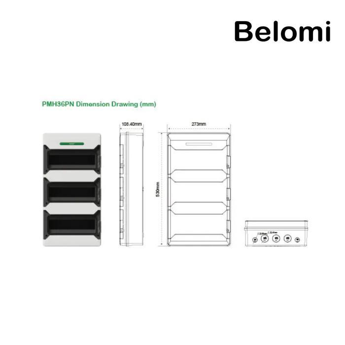 Suntree Panel Distribution Box PMH9PN 9 ways PMH12PN 12 ways PMH18PN 18 ways PMH24PN 24 ways PMH36PN
