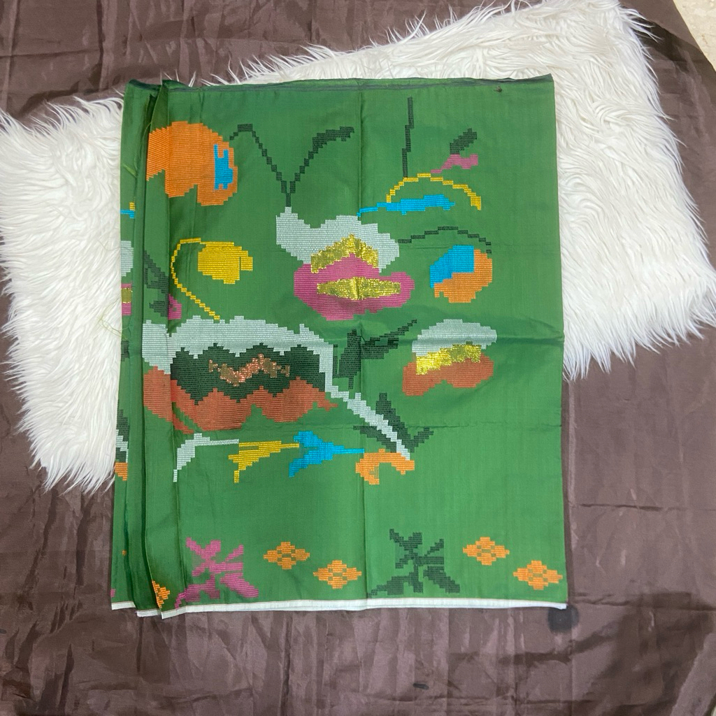 SARUNG TENUN LAGOSI SULAM SENGKANG