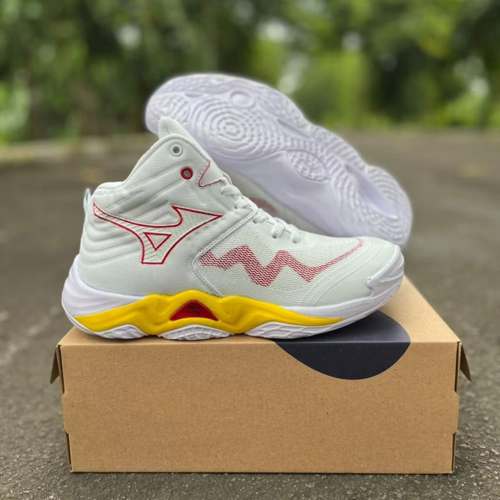 sepatu volly mizuno wave momentum 4 / sepatu voli / sepatu olahraga / outdoor / sepatu pria