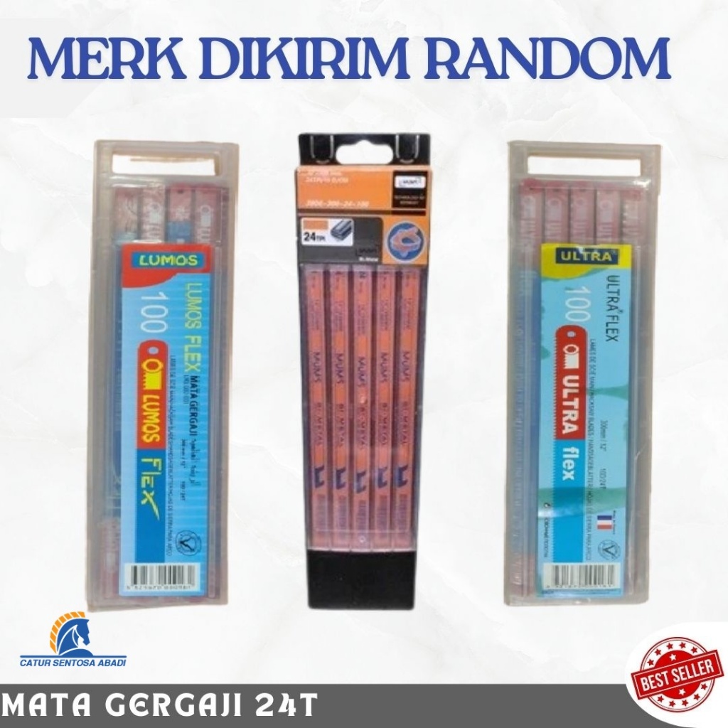 Mata Gergaji Besi Orange MURAH / Mata gergaji triplek Tersedia 2 ukuran/ Mata gergaji triplek