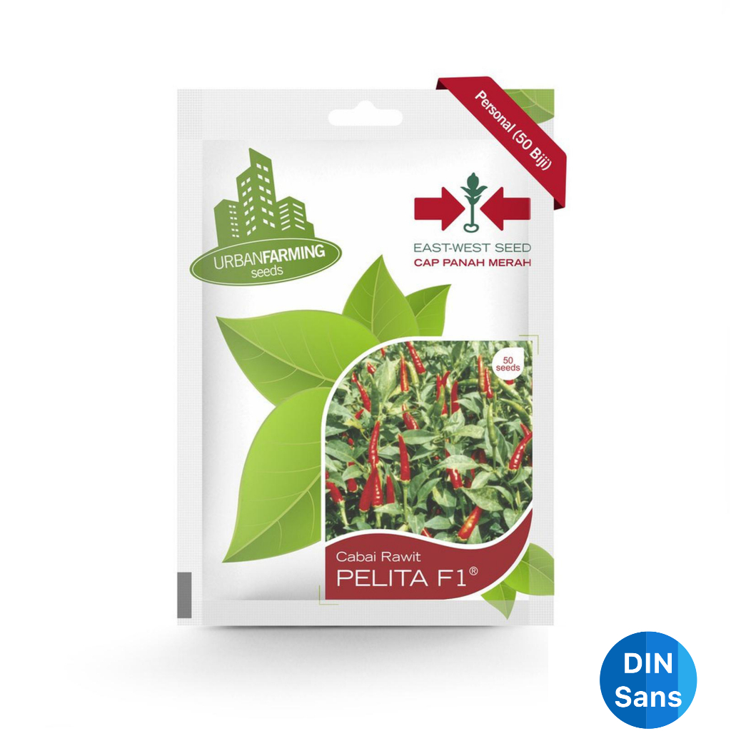 Cap Panah Merah - Benih Cabe / Cabai Rawit Pelita F1 Cap Panah Merah Isi 50 Butir